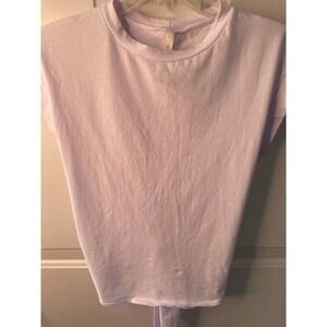 Ollie & Chloe by Jolie Sleeveless Back Tie Chopped Top Size Small NWTs